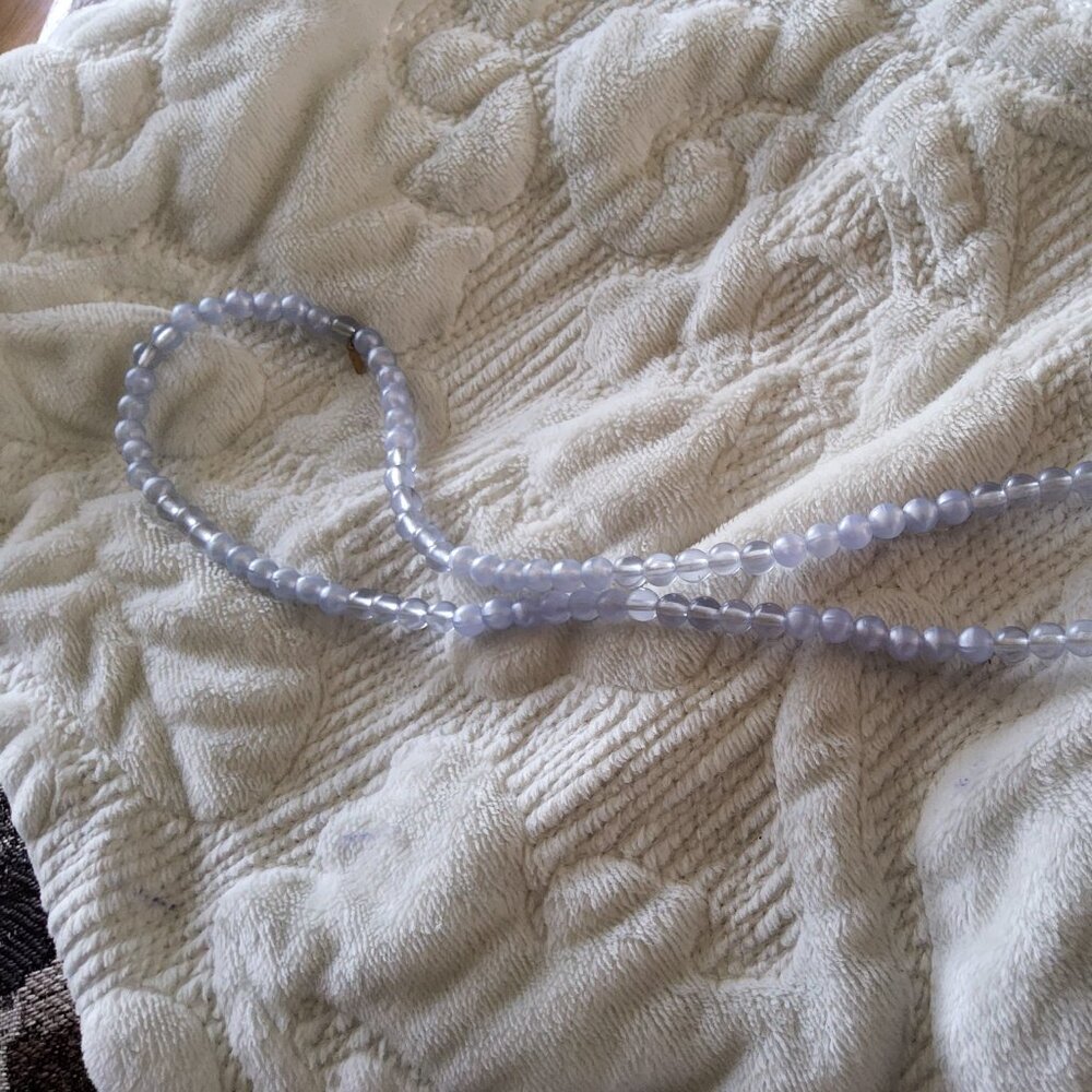 Monet light blue beads Necklace